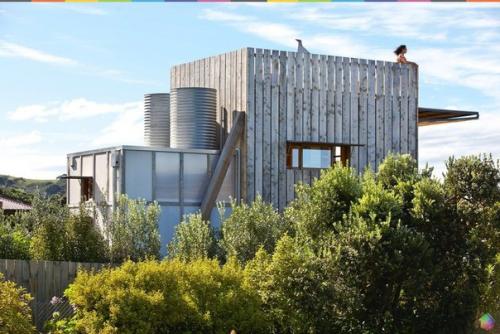 Мобильный дом из дерева в новой Зеландии ч. 1. 06