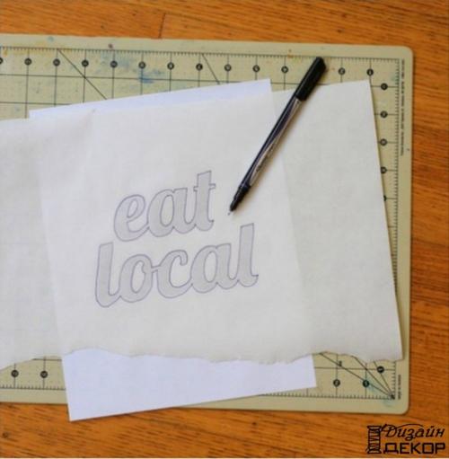 Стильная и простая переделка сумки.