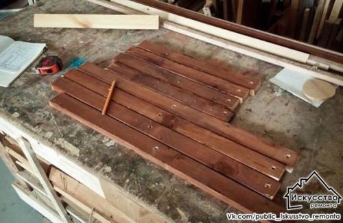 Как создать складной стол? 08