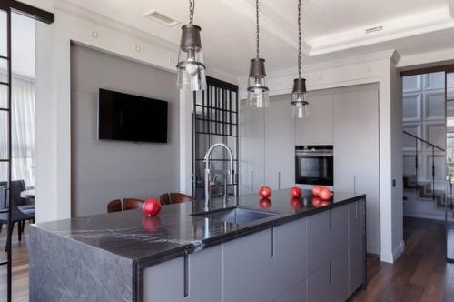 Кухни Топлесс: когда верхние шкафы кухне не нужны. 05 Кухни Топлесс: когда верхние шкафы кухне не нужны. 05