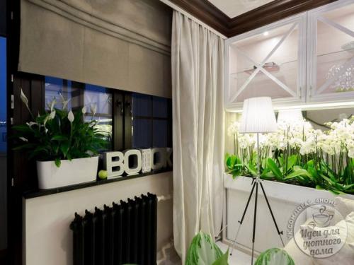 Гостиная Вишнёвый сад из квартирного вопроса. 08