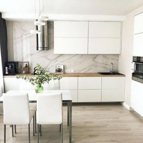 До и после ремонта кухни - гостиной. 02