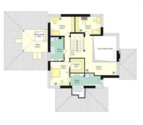 Проект дорогого коттеджа. 03