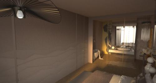 Дизайн интерьера.  Спальня. 02