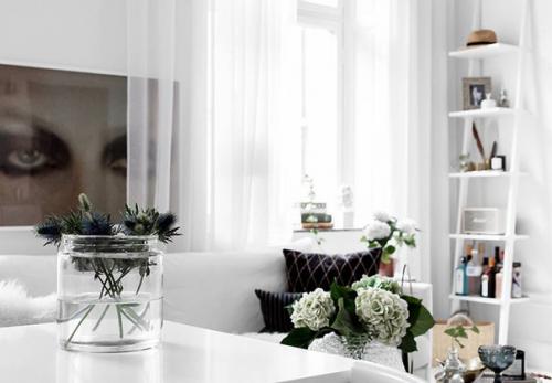 Женственный интерьер в белом (37 кв. 05