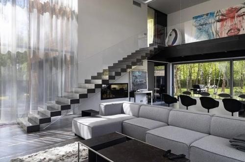 Роскошное роскошество.  Трендовая локация - дом с Hi - Tech интерьером. 06