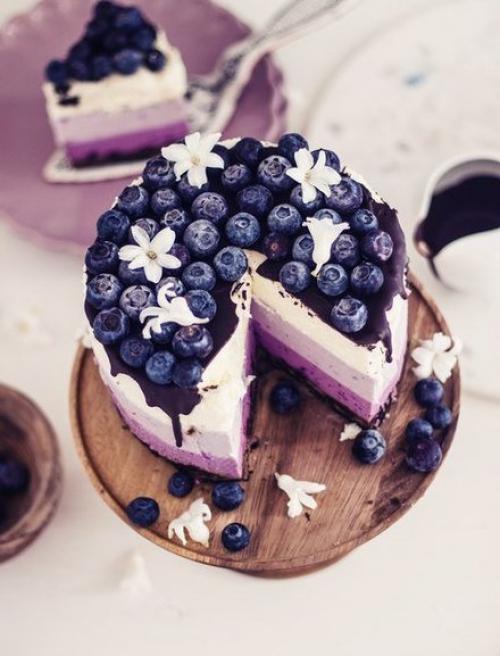 Черничный чизкейк (без выпекания? 02