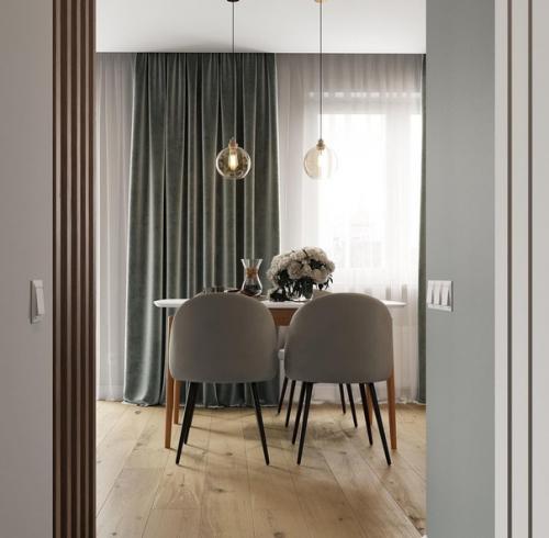 Интерьер кухни - гостиной. 04