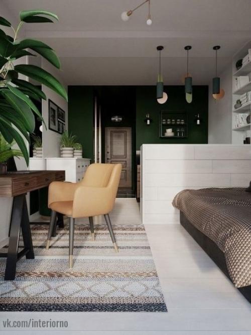 Зеленый цвет связующее звено в это проекте. 04