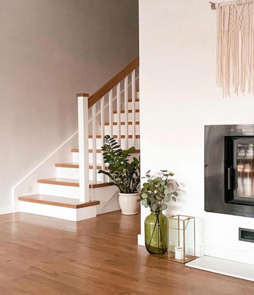 Прекрасный скандинавский интерьер загородного дома. 06