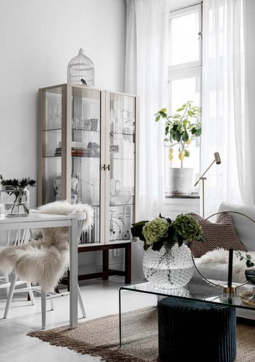 Женственный интерьер в белом (37 кв. 04