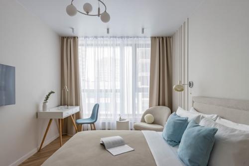 Нежный интерьер 1-комнатной квартиры 34, 3 кв. 06