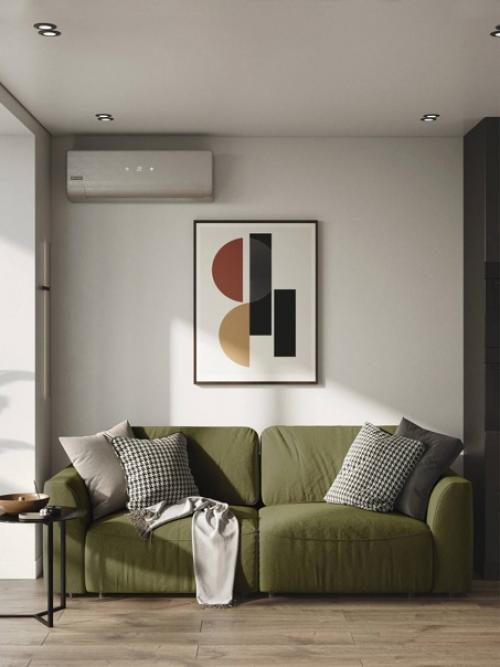 Проект однокомнатной квартиры для молодой пары. 01