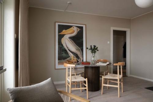 Прекрасная гостиная в норвежском интерьере. 04