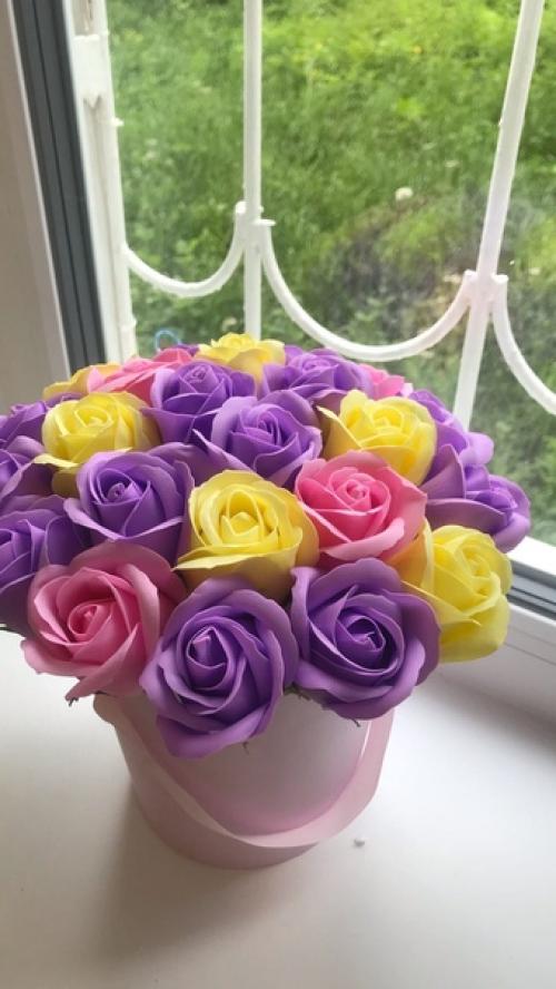 Мыльные цветы - это цветы из мыла, которые выглядят как живые и пахнут изумительно. 01