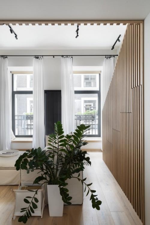 Светлая студия с антресолью на Белорусской ч. 1. 04