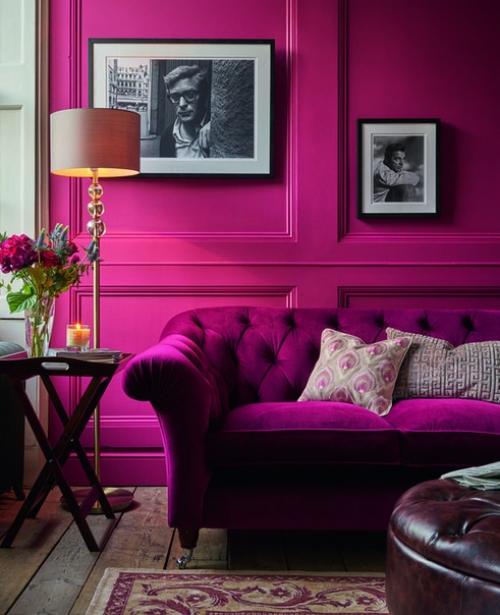 Яркий диван в интерьере! 06