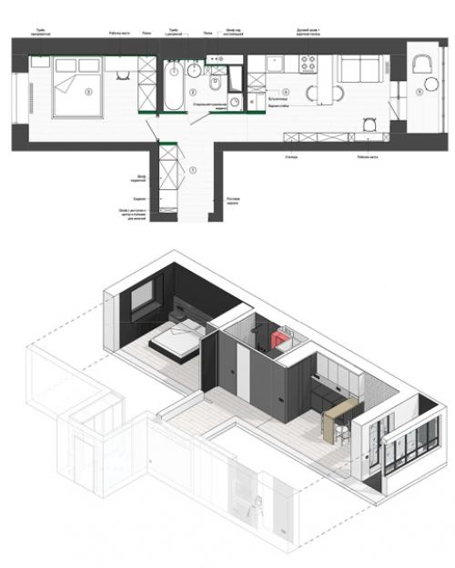 Нетипично для моих интерьеров - яркая ванная комната или бордовая? 04
