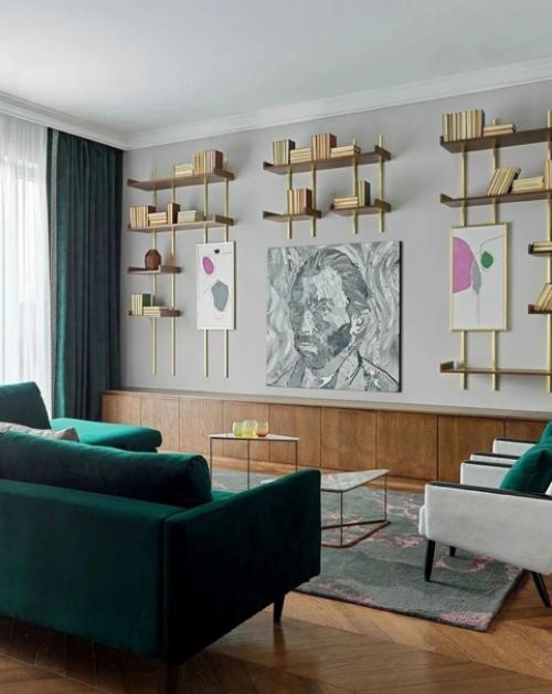 Айжана кунаева и Айдана кошумбаева, дизайнеры, создали уютное пространство в стиле фьюжн. 02