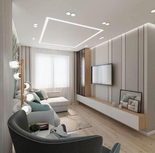 Какой нежный цвет подобрали для этой квартиры. 06