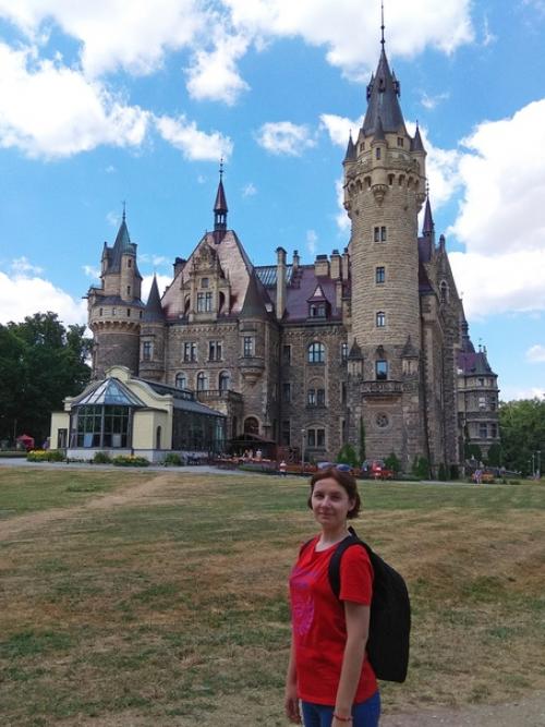 Фантастически красивое место - замок в польской деревне мошна. 07