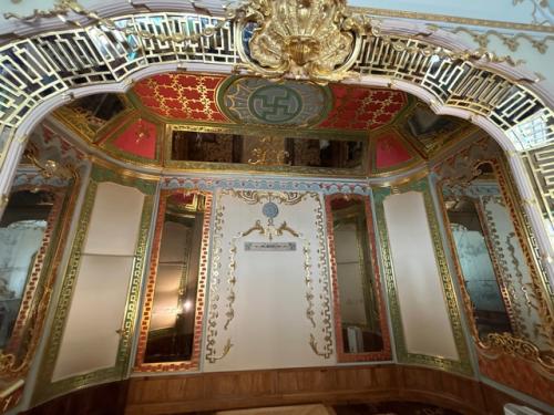 Китайский дворец.  В дворцово-парковом ансамбле Ораниенбаум спустя 20 лет завершилась реставрация китайского дворца. 04