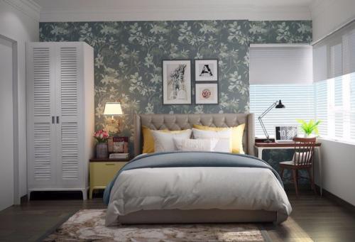 Во многих квартирах постройки прошлого столетия под спальню отводится 9-10 кв. 09