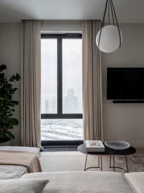 Атмосферный дизайн небольшой квартиры. 01