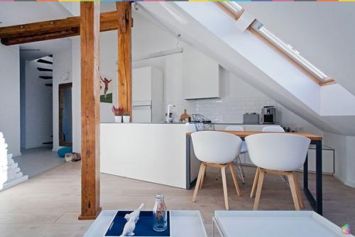 Мансардный лофт в Польше. 03