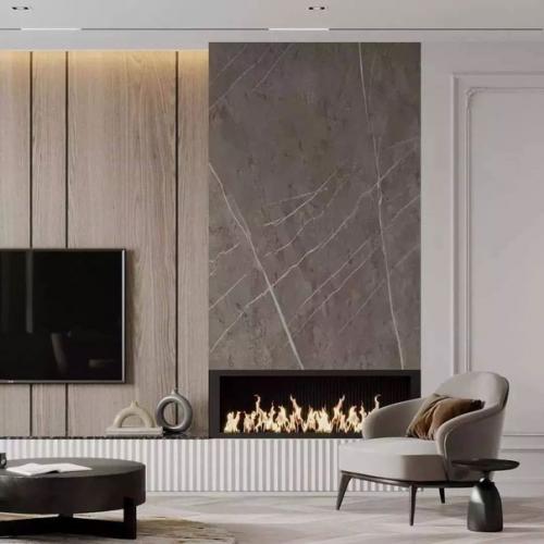 Объединённое пространство кухни - гостиной площадью 25 кв. 03