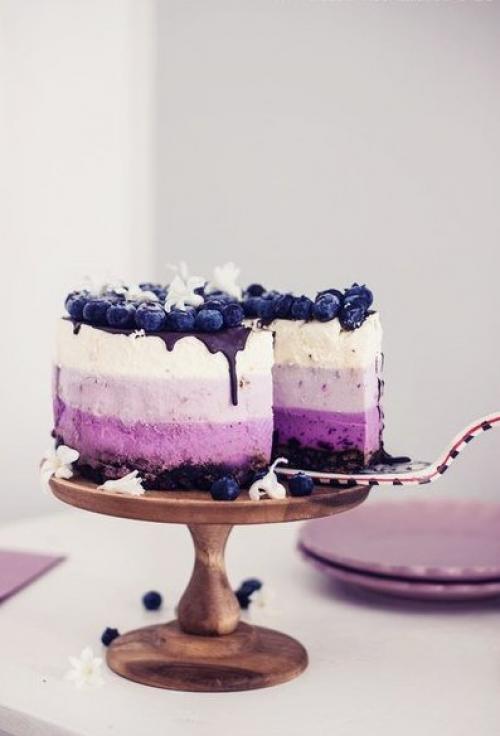 Черничный чизкейк (без выпекания? 01