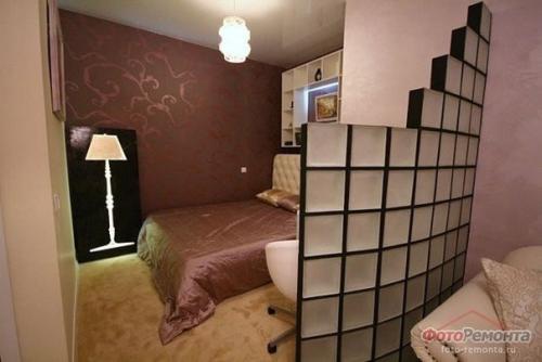 Интерьер однокомнатной квартиры 22 кв. 01