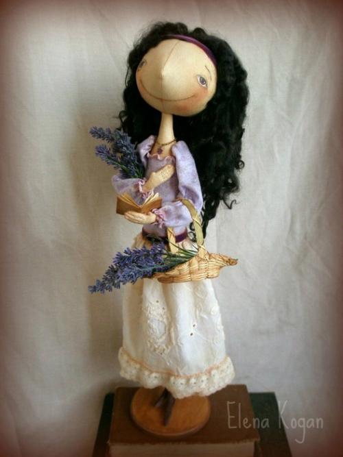 Текстильные куклы от Елены Коган. 04