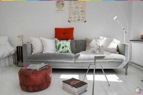 Уют и интересный дизайн на примере интерьера маленькой квартиры ч. 1. 05