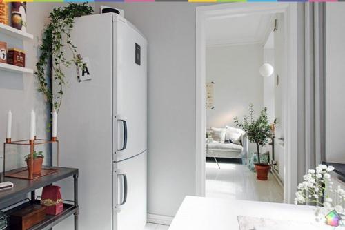 Уют и интересный дизайн на примере интерьера маленькой квартиры ч. 1. 04