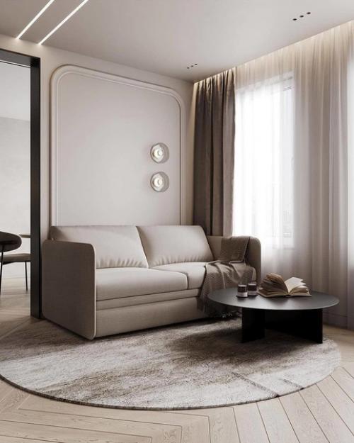 Современные тенденции дизайна небольших квартир позволяет отыскать оптимальное решение для организации жилого пространства. 07