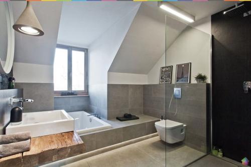 Мансардный лофт в Польше. 06