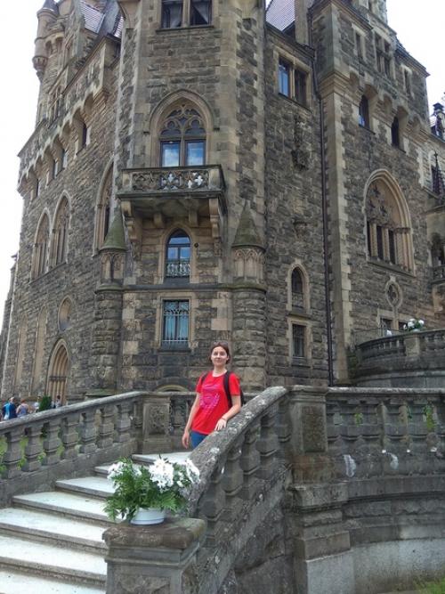 Фантастически красивое место - замок в польской деревне мошна. 04