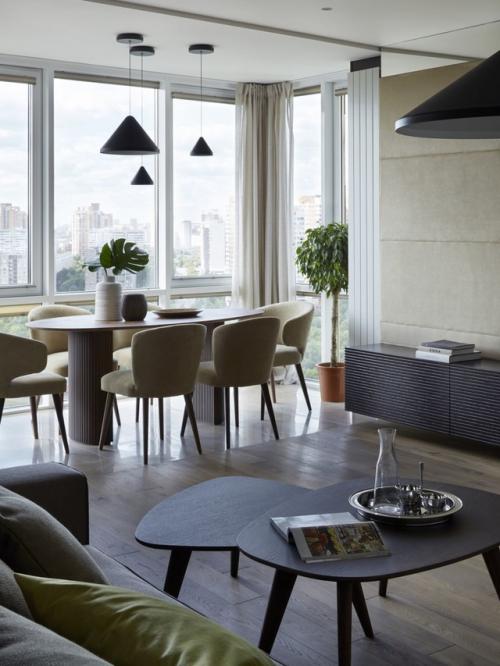 Современное пространство с лёгким характером. 01