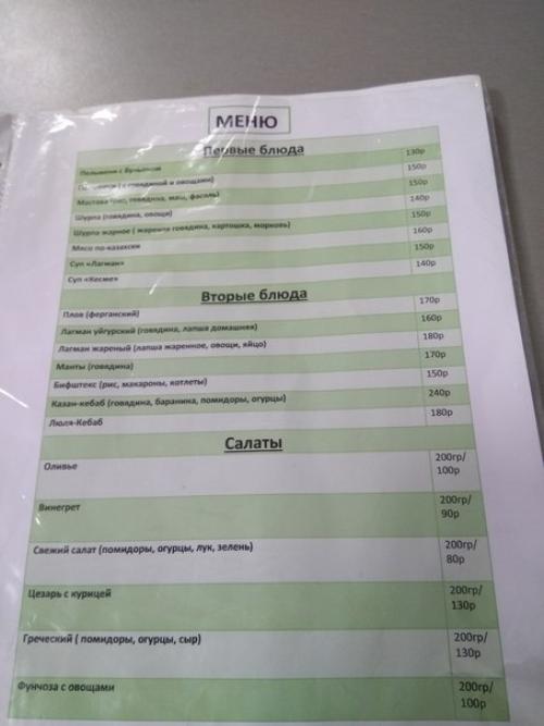 Не так давно тут уже был положительный отзыв на заведение Восточная Кухня, что располагается на Гагарина, 14 (вход со стороны ул. Ак. 02