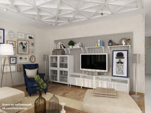 Проект квартиры площадью 108 кв. 01