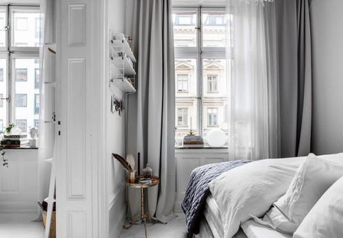 Женственный интерьер в белом (37 кв. 08