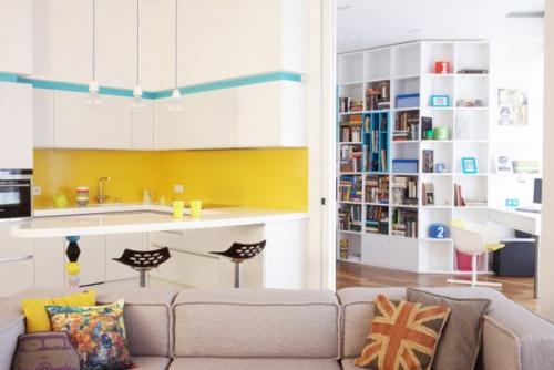 Яркая квартира для молодой девушки. 01