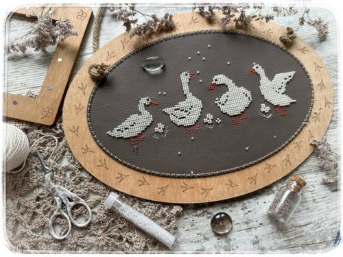 Прекрасная идея для летнего вышивального процесса! 2. 04