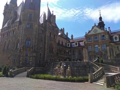 Фантастически красивое место - замок в польской деревне мошна. 03