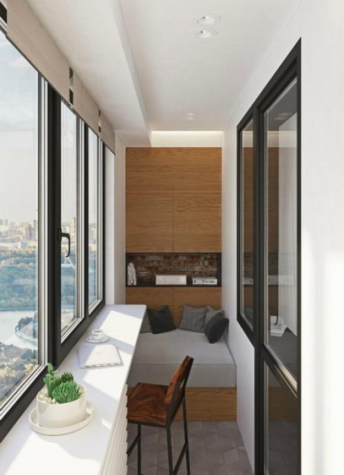 Как выглядят лоджии в современном стиле. 07