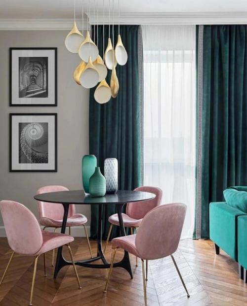 Айжана кунаева и Айдана кошумбаева, дизайнеры, создали уютное пространство в стиле фьюжн. 01