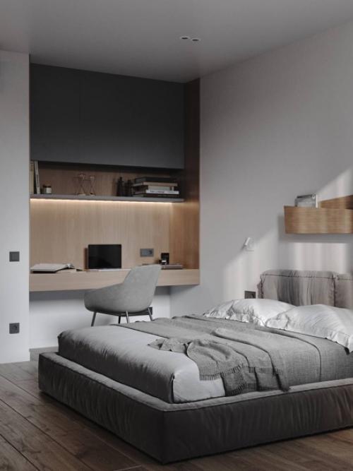 Проект однокомнатной квартиры для молодой пары. 05