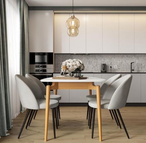 Интерьер кухни - гостиной. 02