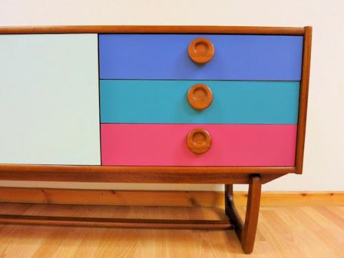 Идеи реставрации ретро мебели. 02